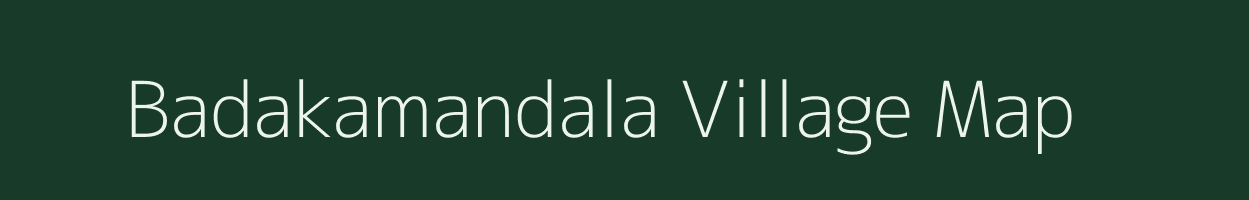 Badakamandala village map in Odisha