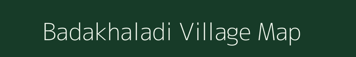 Badakhaladi village map in Odisha