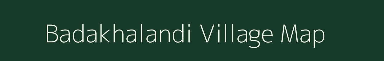 Badakhalandi village map in Odisha