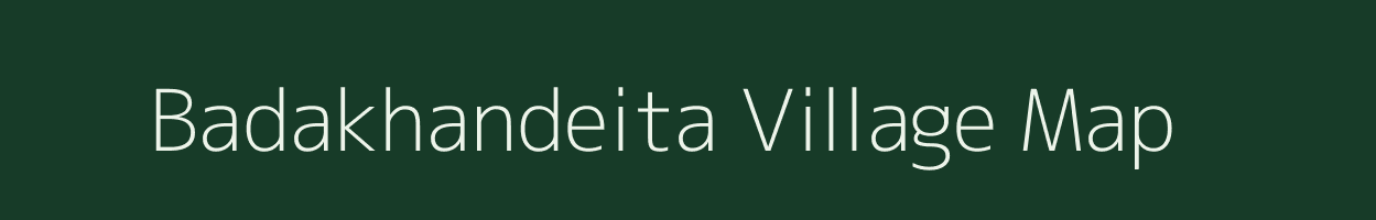 Badakhandeita village map in Odisha