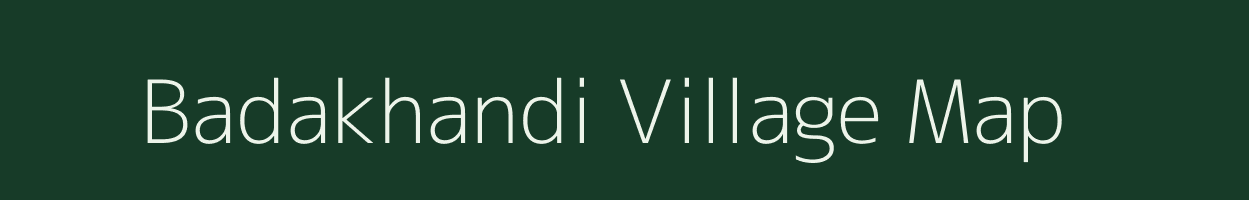 Badakhandi village map in Odisha
