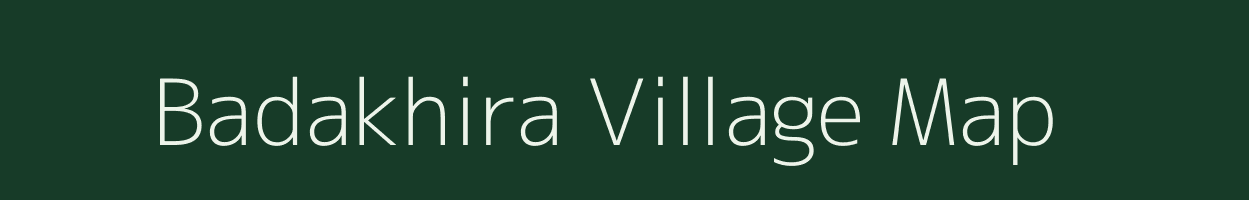 Badakhira village map in Odisha