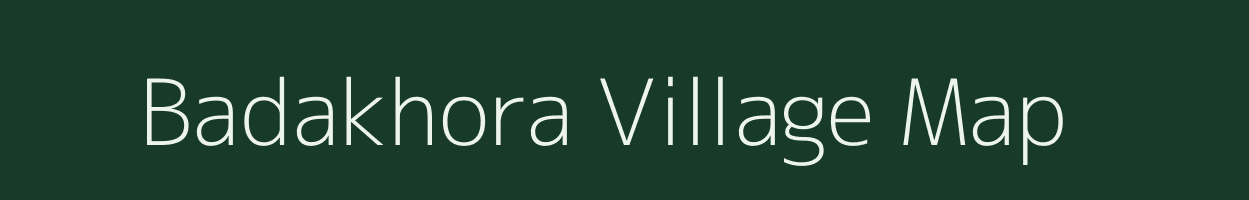 Badakhora village map in Odisha