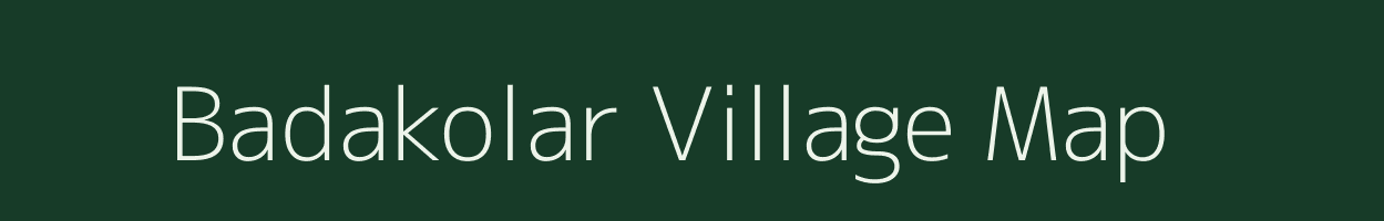 Badakolar village map in Odisha