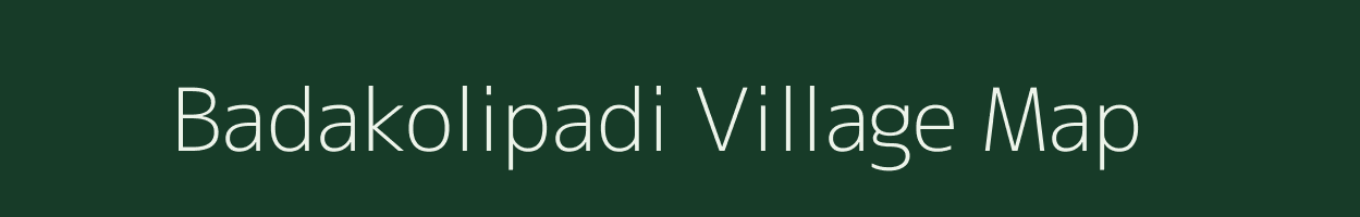 Badakolipadi village map in Odisha