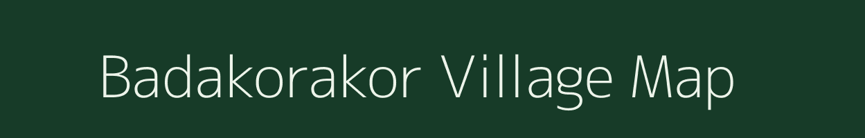 Badakorakor village map in Odisha