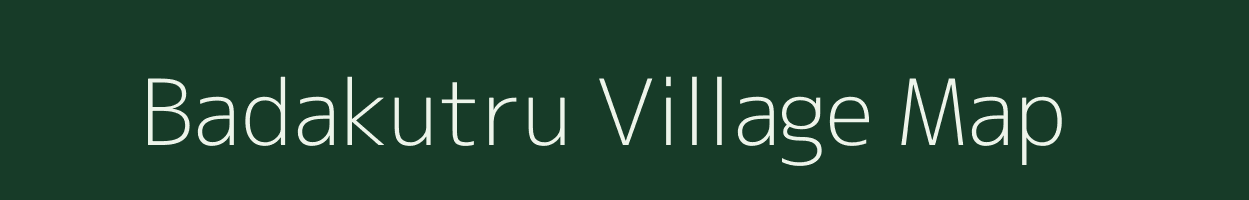 Badakutru village map in Odisha