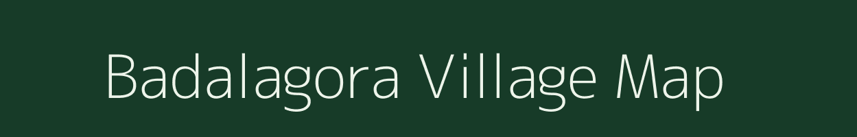 Badalagora village map in Odisha