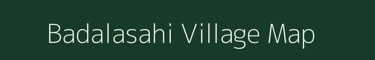 Badalasahi village map in Odisha