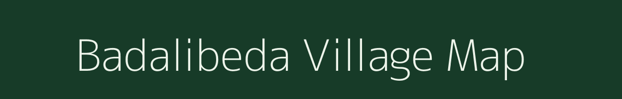 Badalibeda village map in Odisha