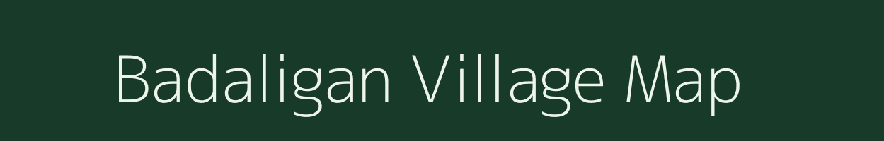 Badaligan village map in Odisha