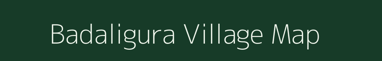 Badaligura village map in Odisha