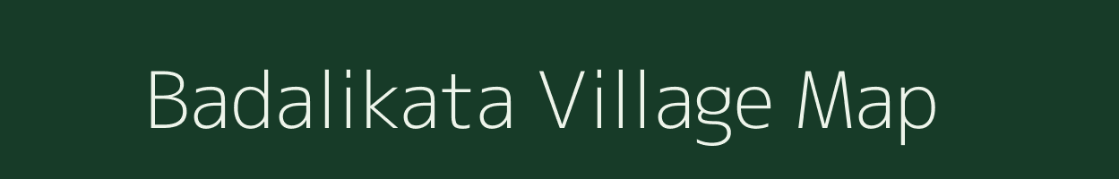 Badalikata village map in Odisha