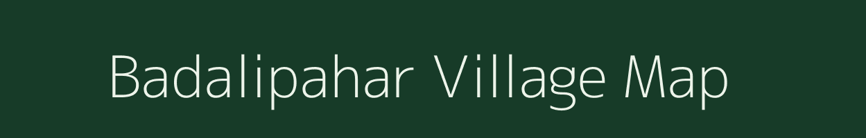 Badalipahar village map in Odisha