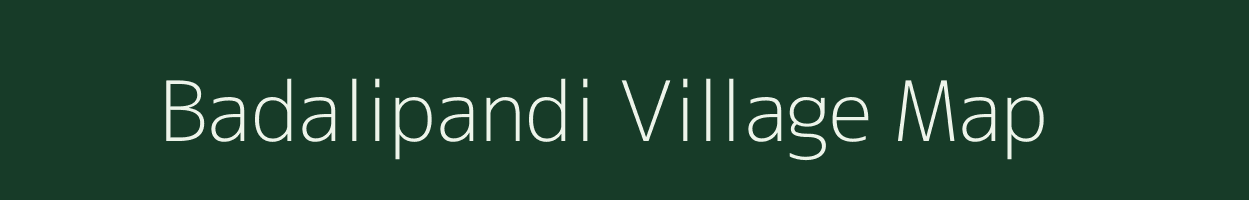 Badalipandi village map in Odisha