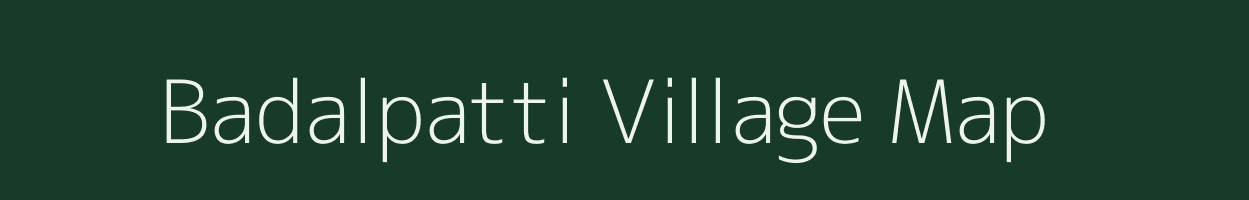 Badalpatti village map in Uttar Pradesh