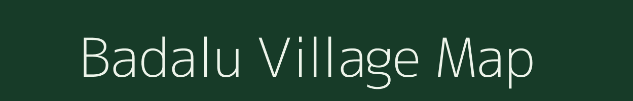 Badalu village map in Jharkhand