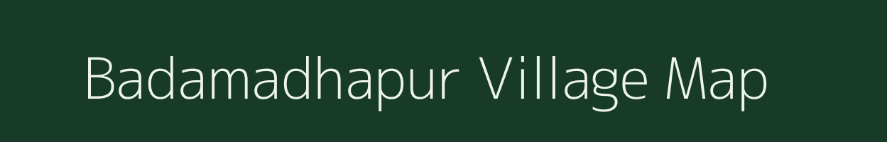 Badamadhapur village map in Odisha