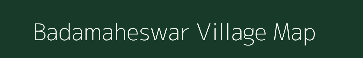 Badamaheswar village map in Odisha