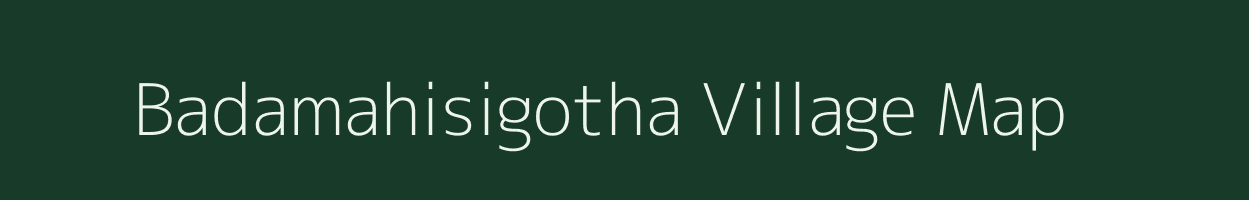 Badamahisigotha village map in Odisha