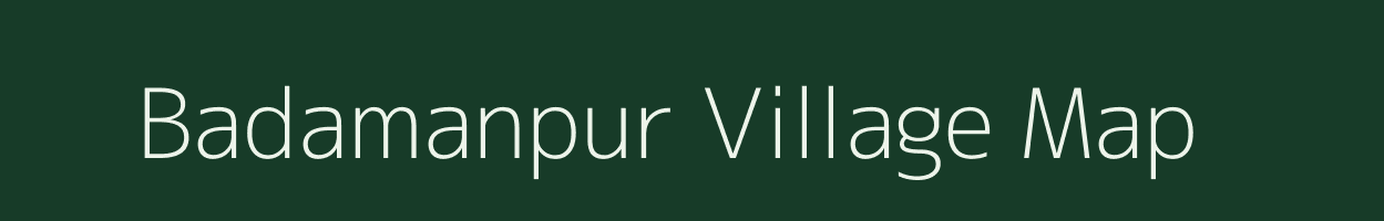 Badamanpur village map in Odisha