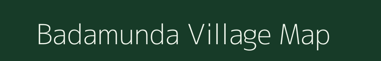 Badamunda village map in Odisha