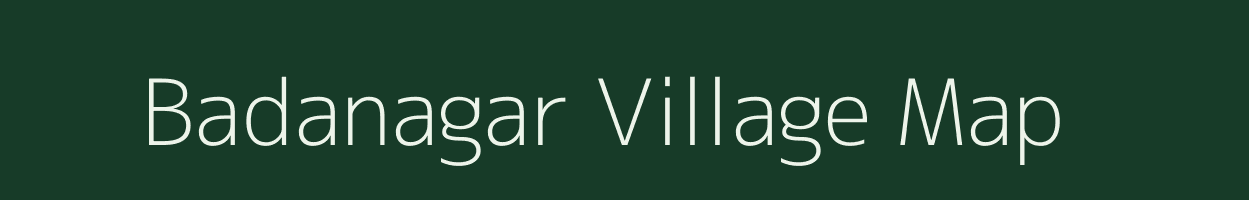 Badanagar village map in Madhya Pradesh