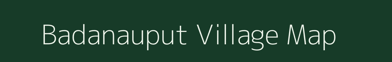 Badanauput village map in Odisha