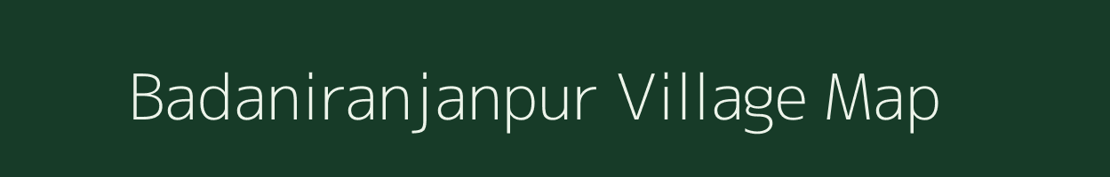 Badaniranjanpur village map in Odisha