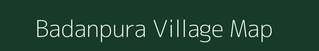 Badanpura village map in Rajasthan