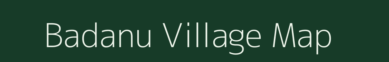 Badanu village map in Uttarakhand