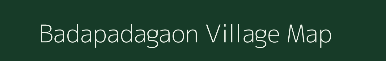 Badapadagaon village map in Odisha