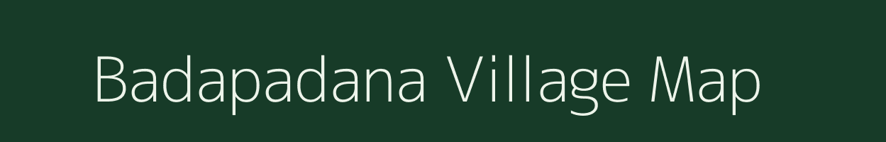 Badapadana village map in Odisha