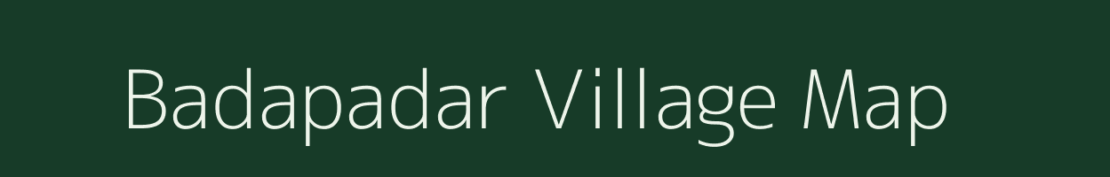 Badapadar village map in Odisha