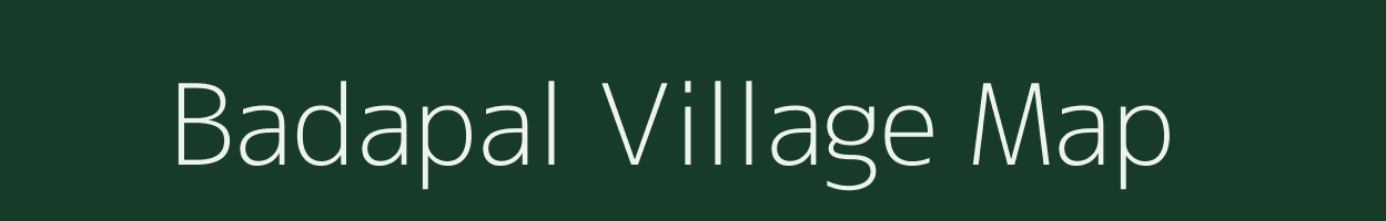 Badapal village map in Odisha