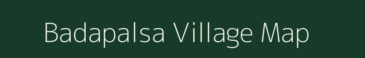 Badapalsa village map in Odisha