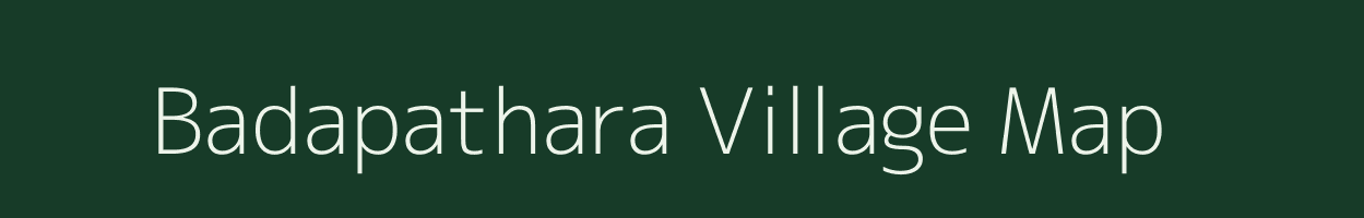 Badapathara village map in Odisha