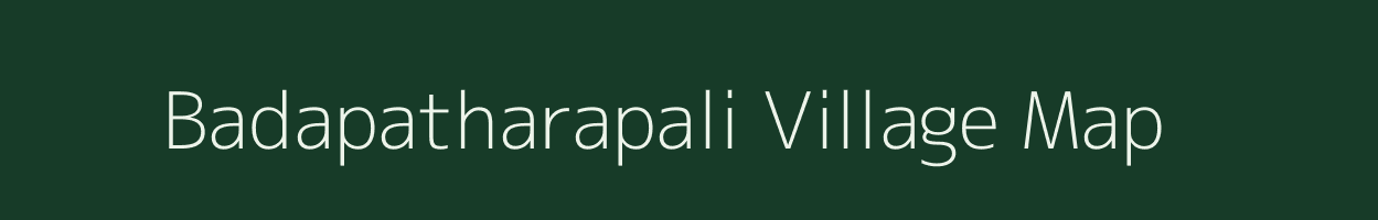 Badapatharapali village map in Odisha