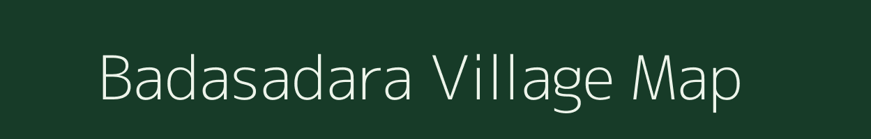 Badasadara village map in Odisha