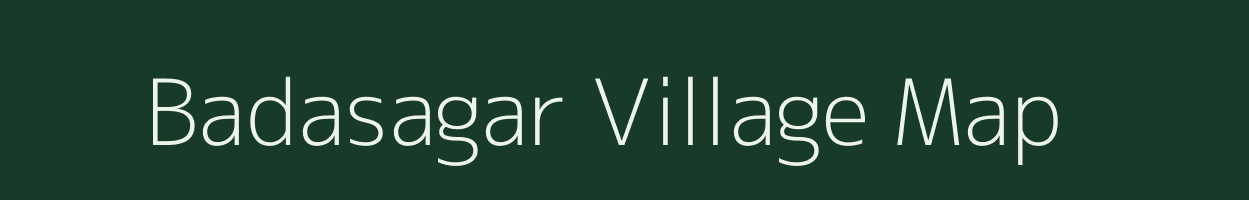 Badasagar village map in Odisha