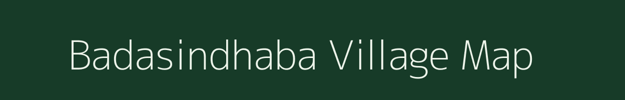 Badasindhaba village map in Odisha