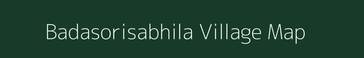 Badasorisabhila village map in Odisha