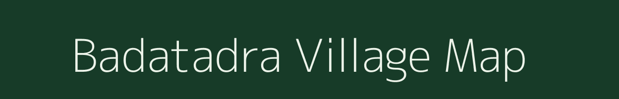Badatadra village map in Odisha