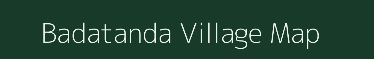 Badatanda village map in Odisha