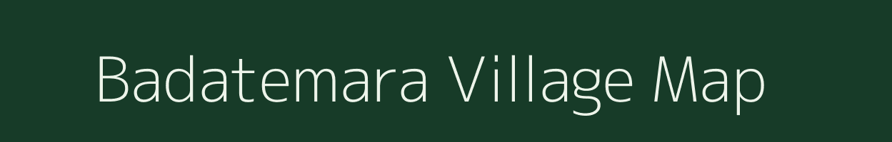 Badatemara village map in Odisha