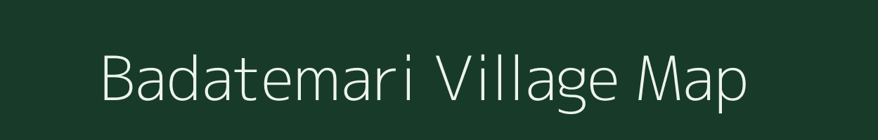 Badatemari village map in Odisha