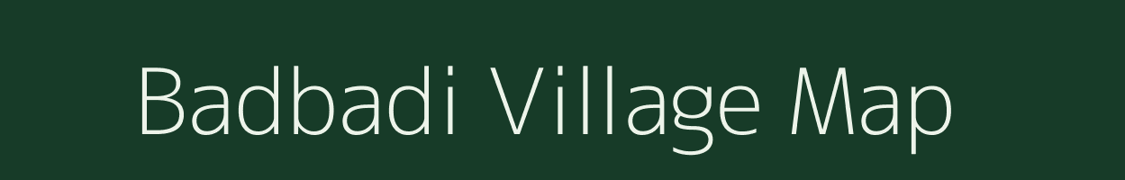 Badbadi village map in Odisha