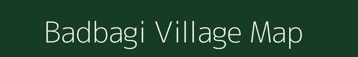 Badbagi village map in West Bengal