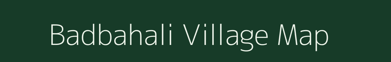 Badbahali village map in Odisha