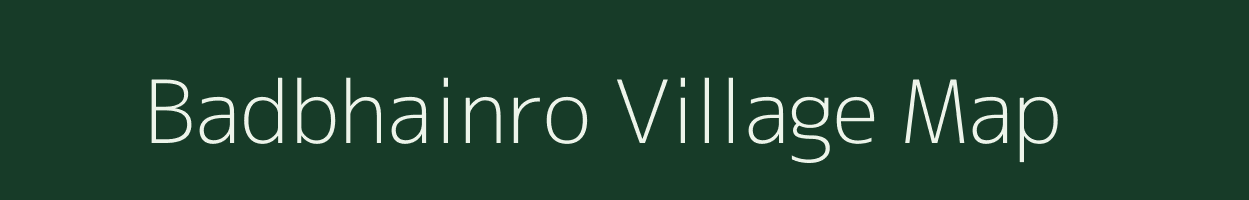 Badbhainro village map in Odisha